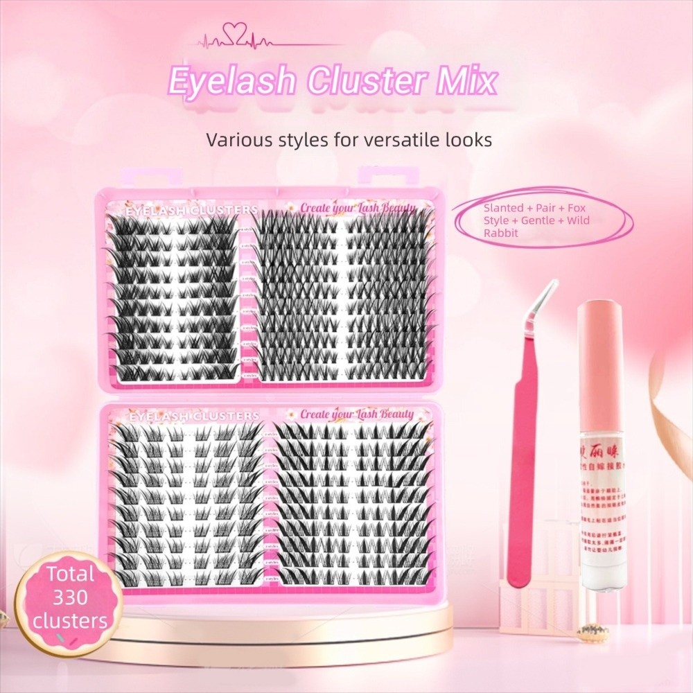 Eyelash Extension Natural Look - 핫 내추럴 룩 인조 속눈썹 블랙