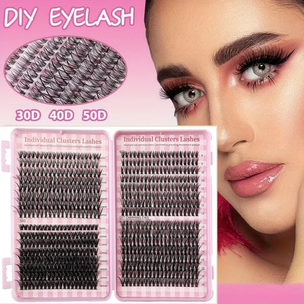 Eyelash Extension Natural Look - 8-16mm 길이 인조 속눈썹 30D/40D/50D/60D 내추럴