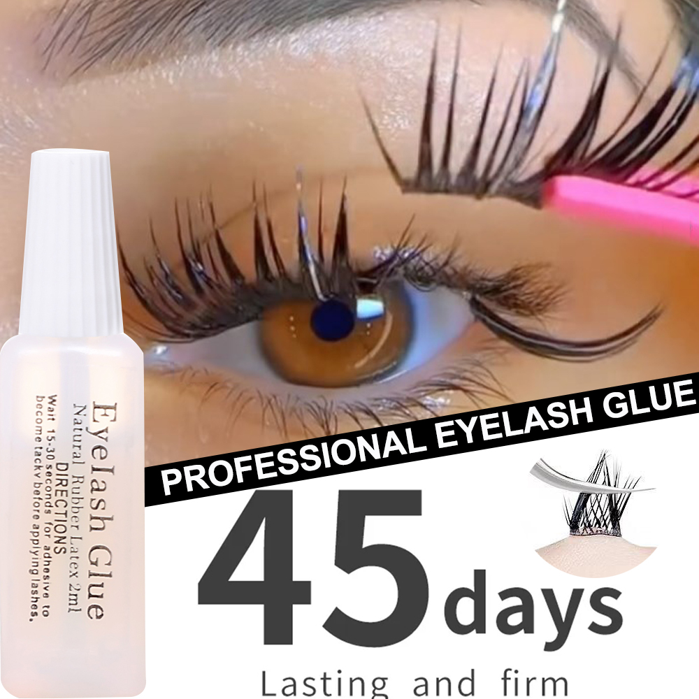 1-20PCS 자기 접목 투명 속눈썹 접착제 흰색 방수 - Eyelash Extension Eye Irritation 리뷰 및 가격