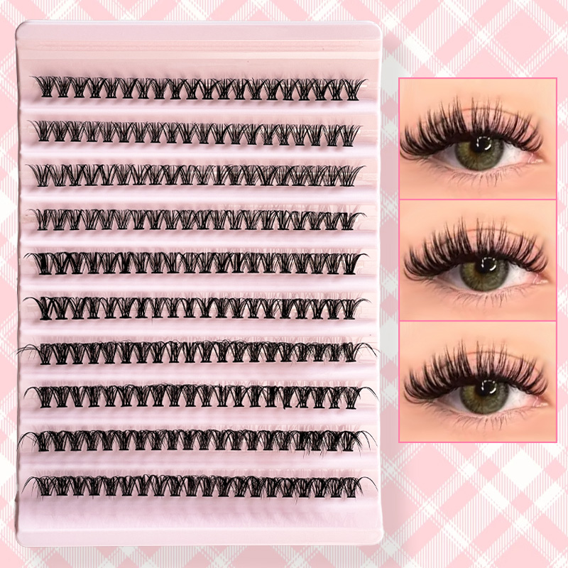 개별 속눈썹 속눈썹 클러스터 8-16mm 200개 자연 - Eyelash Extension For Asian Eyes 리뷰 및 가격