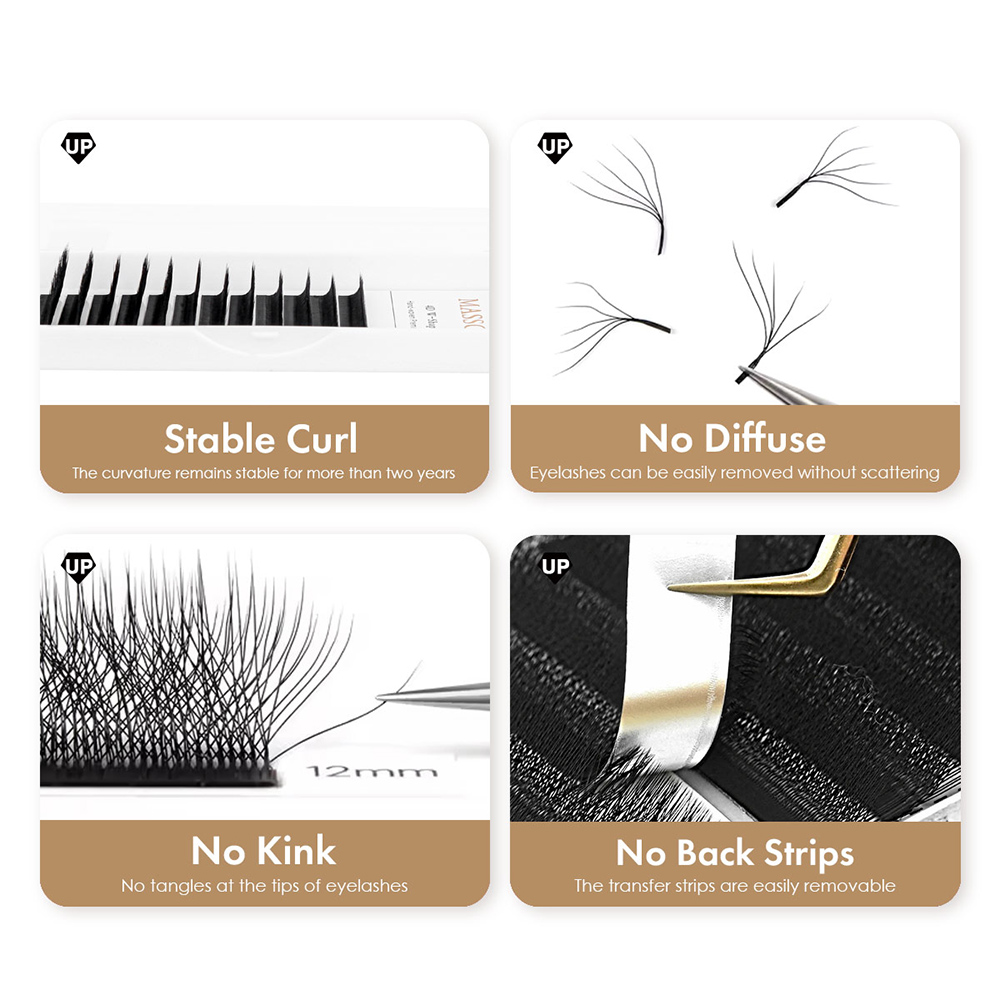마스카쿠 L LU M 컬 YY/W 형태 속눈썹 연장 부 - Eyelash Extension Human Hair 리뷰 및 가격