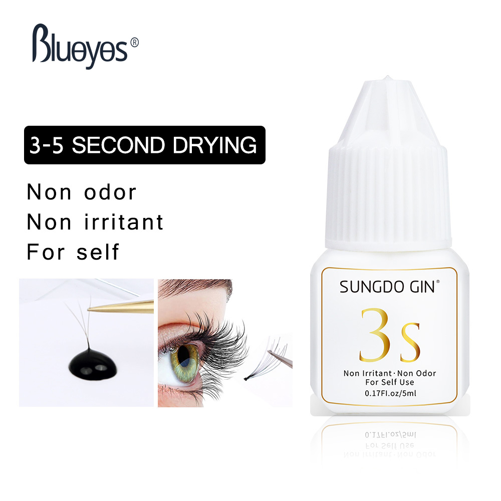 속눈썹 연장 접착제 3S 속건성 5ml 검은 속눈썹 접 - Eyelash Extension Eye Irritation 리뷰 및 가격