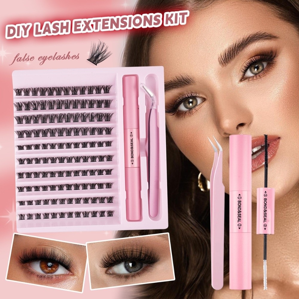 고품질 본드 및 실드 인조 속눈썹, 자연스러운 스타일, - Eyelash Extension Natural Look 리뷰 및 가격
