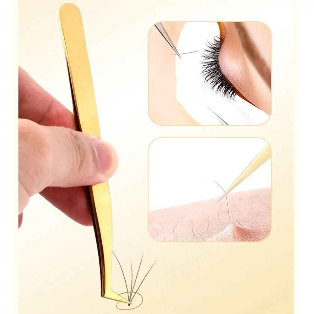 새로운 스테인레스 스틸 속눈썹 연장 핀셋 미끄럼 방지  - Eyelash Extension London 리뷰 및 가격