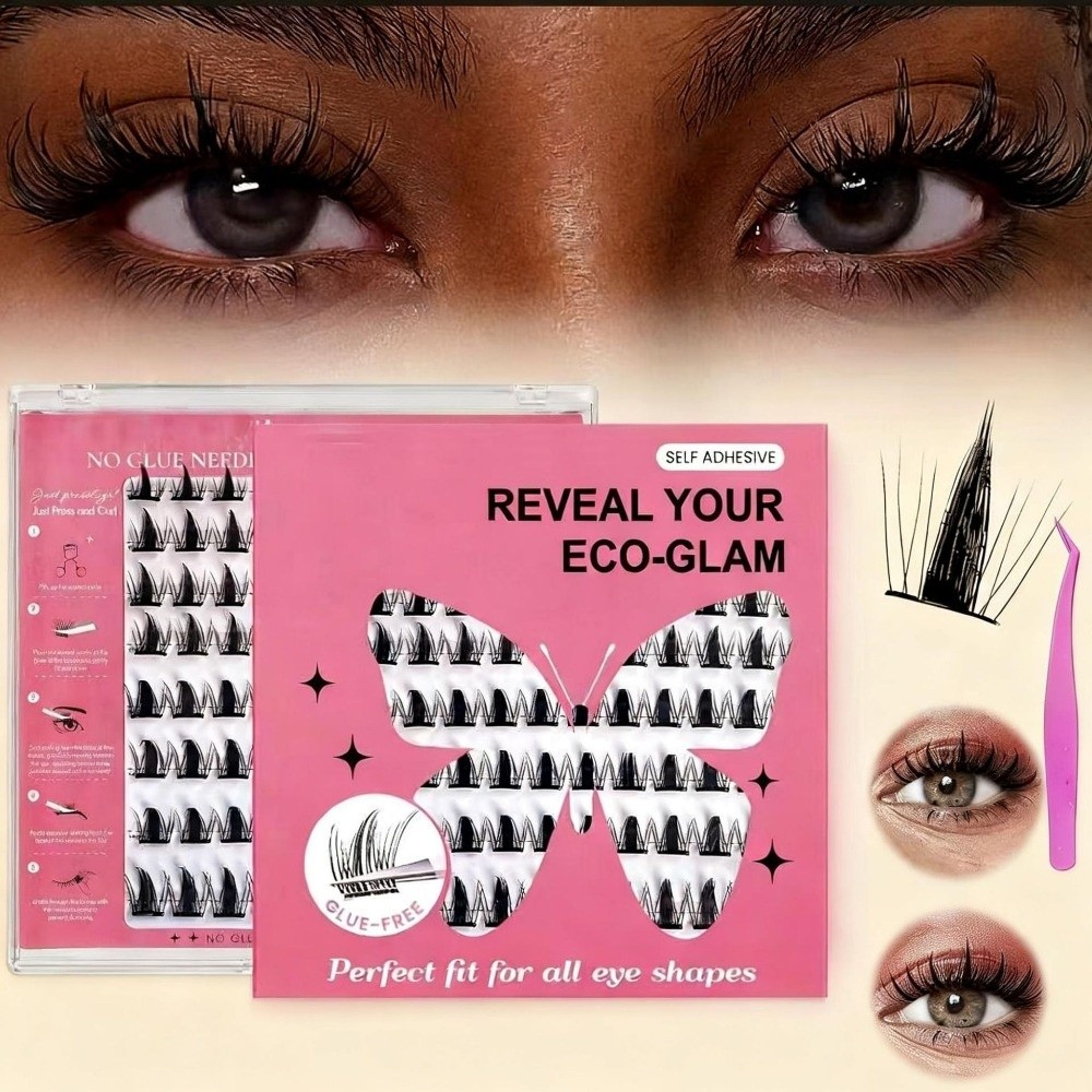 내추럴 룩 DIY 속눈썹 연장 키트 풍성한 무접착 인조 - Eyelash Extension Natural Look 리뷰 및 가격