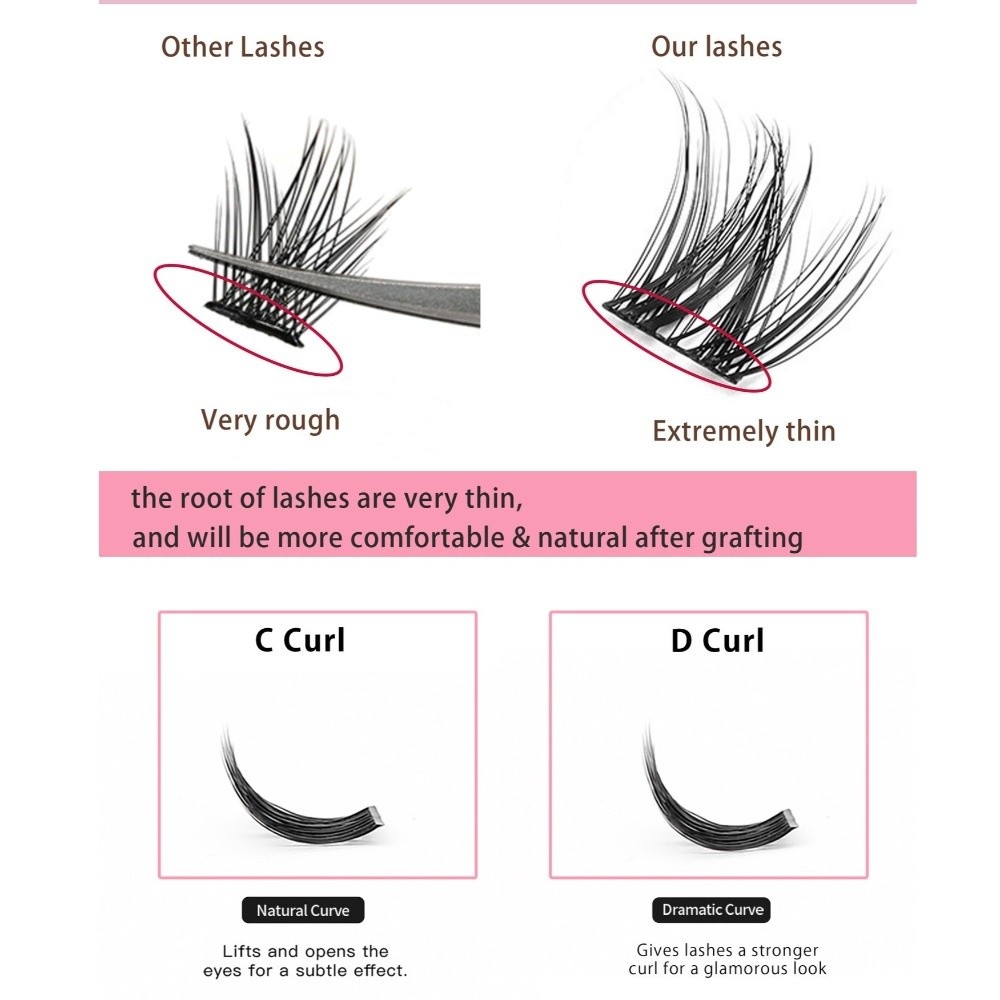 내추럴 룩 DIY 속눈썹 연장 키트 풍성한 무접착 인조 - Eyelash Extension Natural Look 리뷰 및 가격