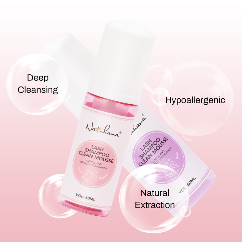 Natuhana 60ml 속눈썹 연장 샴푸 무스 가짜  - Eyelash Extension London 리뷰 및 가격