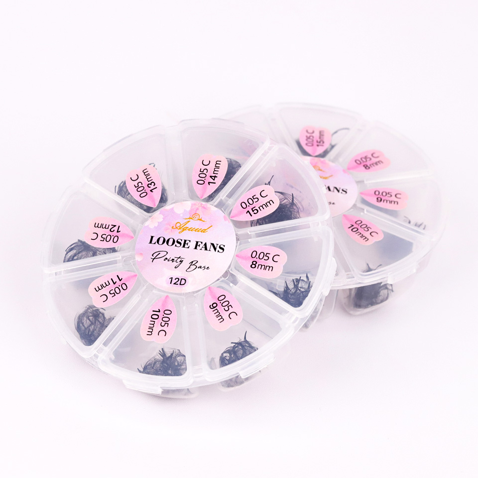 AGUUD 30D 40D 클러스터 루즈 팬 래쉬 7mm - Eyelash Extension Russian 리뷰 및 가격